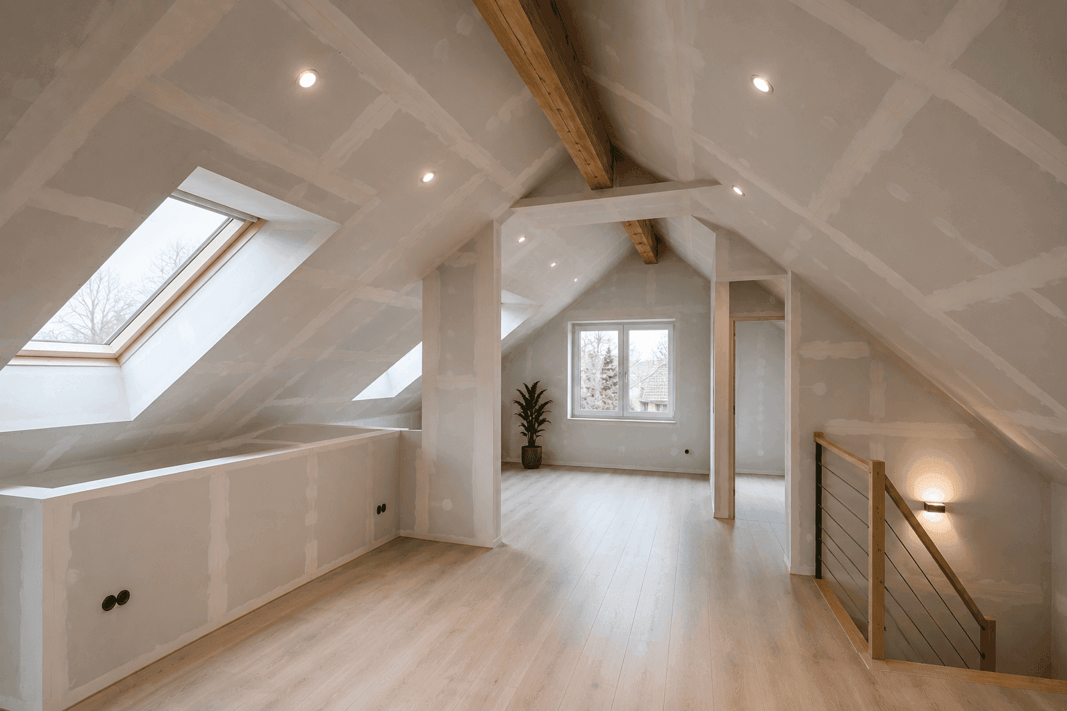 Dachgeschossausbau – Meisterwand Trockenbau Landshut